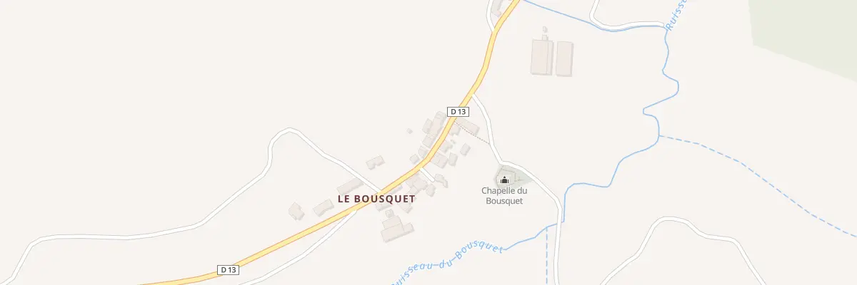 Plan du 75A Le Bousquet à Ventenac