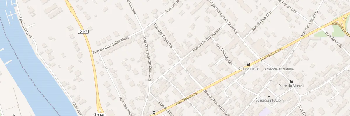Plan du 9 Rue de la Truanderie à Limay