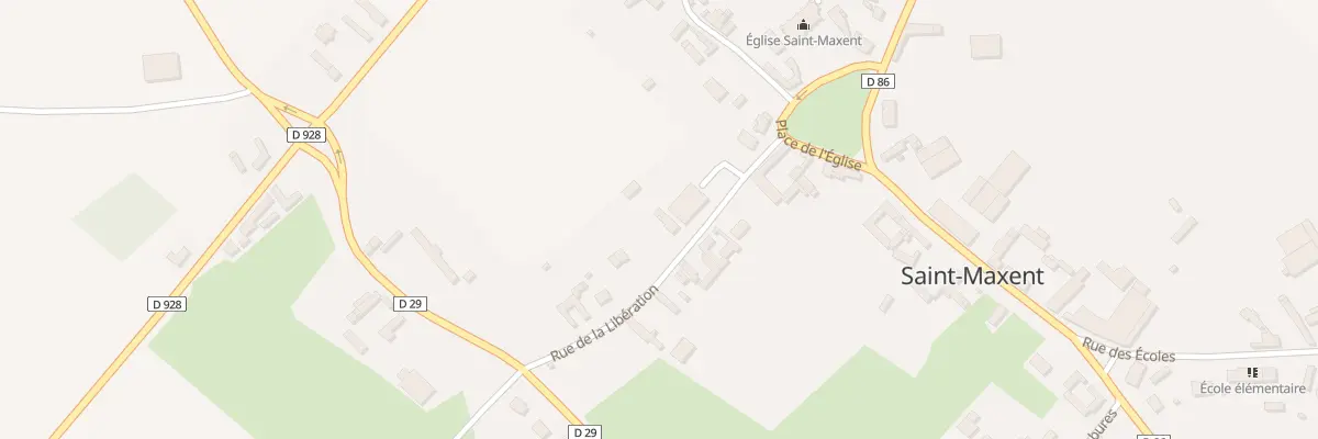 Plan du 4 Rue de la Libération à Saint-Maxent
