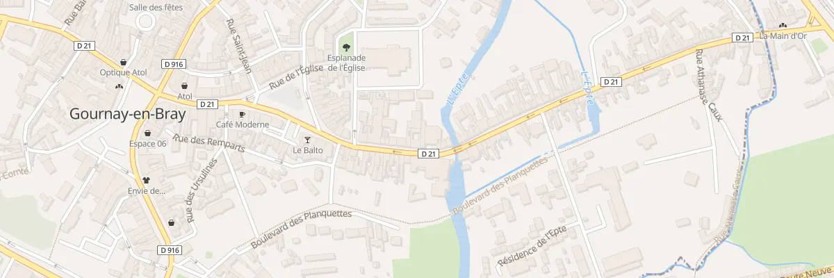 Plan du 51 Rue de Ferrières à Gournay-en-Bray