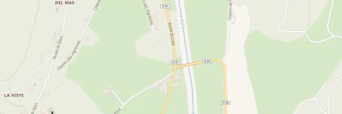 Plan du 5041 Le Pont à Sauliac-sur-Célé