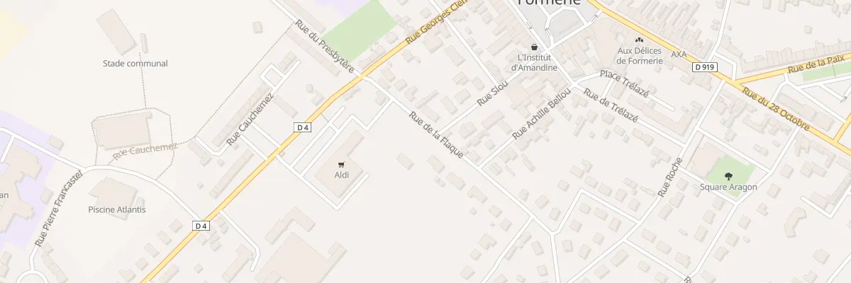 Plan du 2 Rue de la Flaque à Formerie
