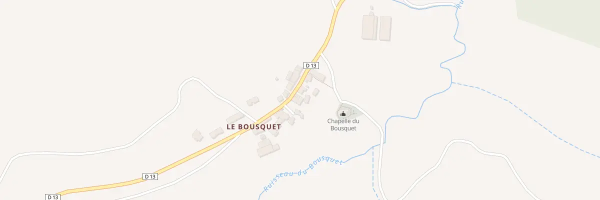 Plan du 5008F Le Bousquet à Ventenac
