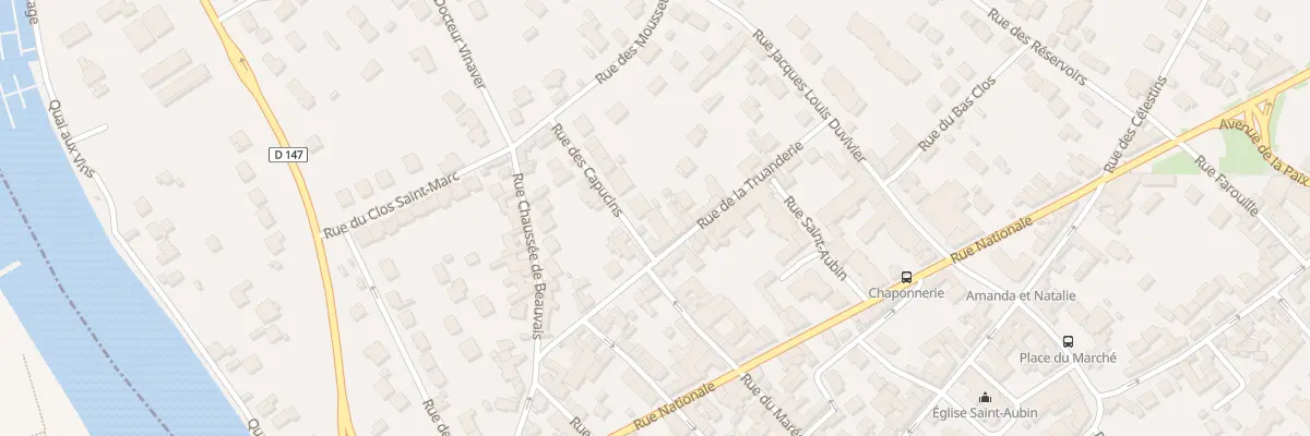 Plan du 13 Rue de la Truanderie à Limay