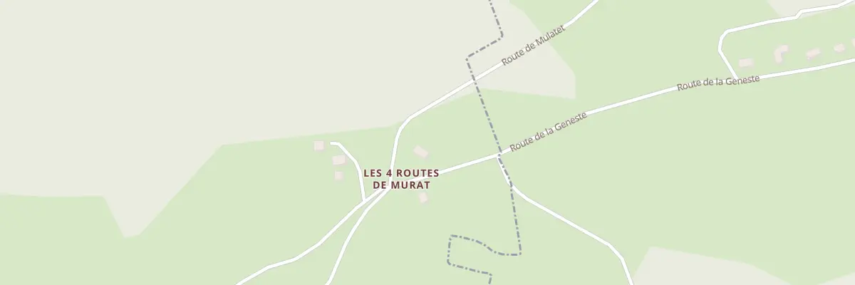 Plan du 15 Les Quatre Routes de Murat à Sainte-Fortunade