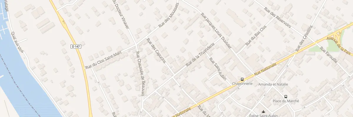 Plan du 15 Rue de la Truanderie à Limay