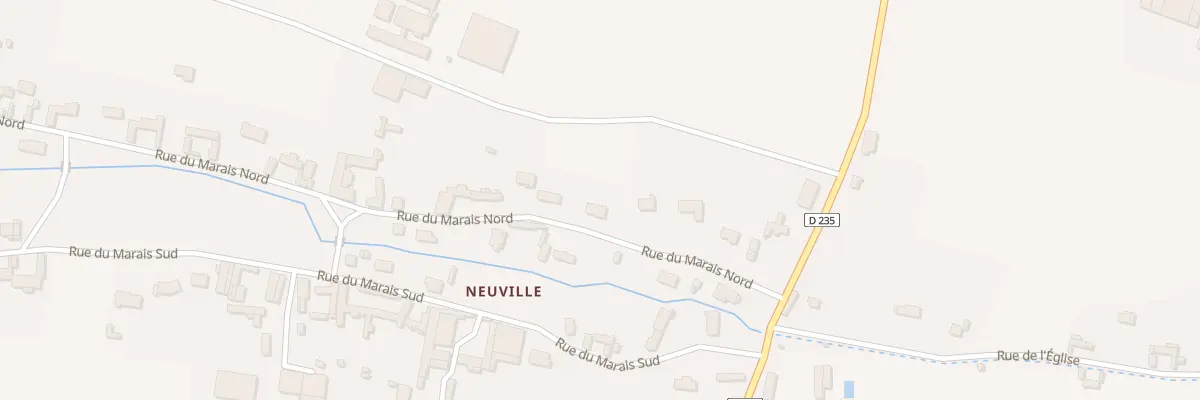 Plan du 6 Rue du Marais Nord à Forest-Montiers