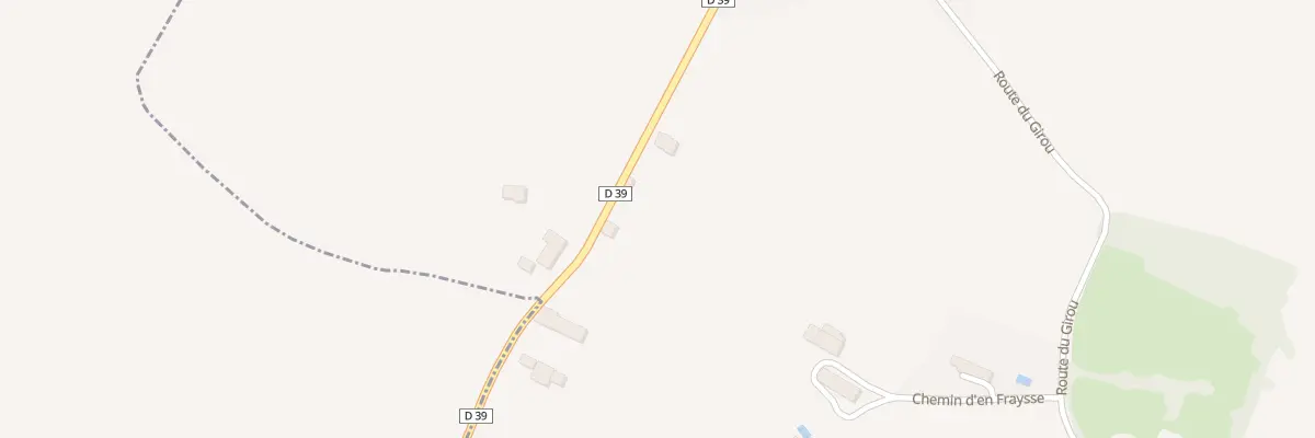 Plan du 265 Rte de Bourg Saint Bernard à Montcabrier