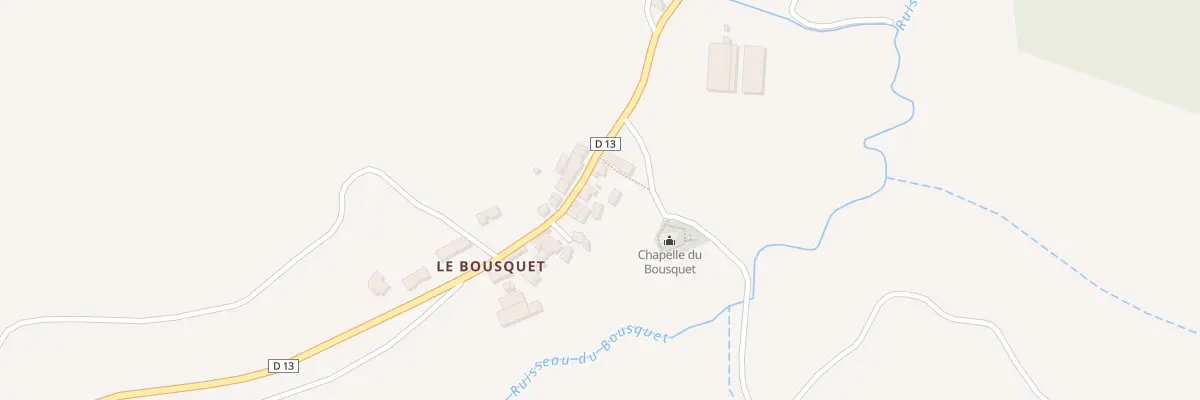 Plan du 76 Le Bousquet à Ventenac