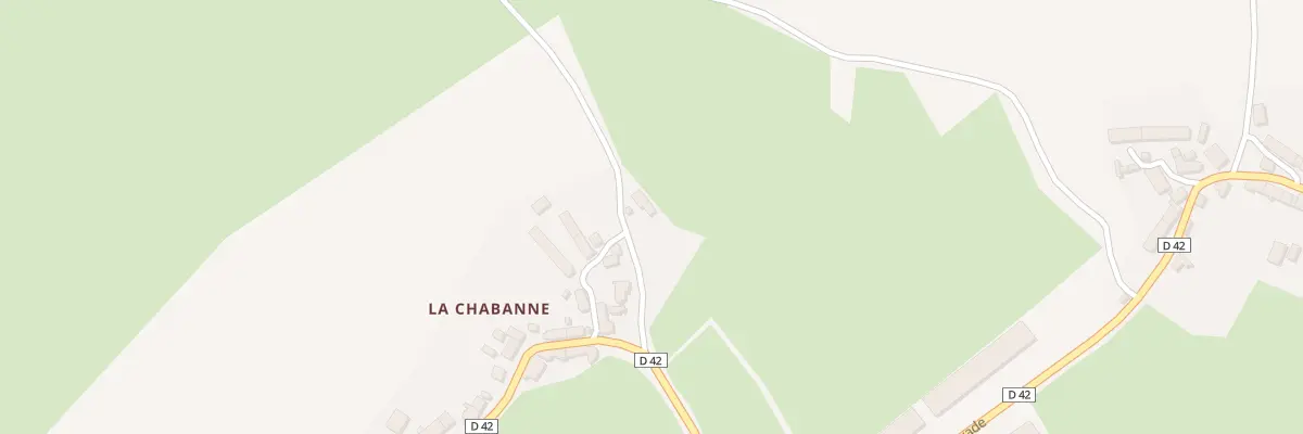 Plan du 19 La Chabanne à Augères