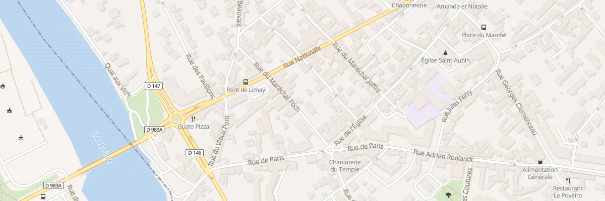 Plan du 4 Rue du Mal Foch à Limay