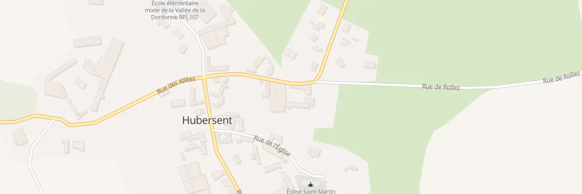 Plan du 8 Rue de Samer à Hubersent