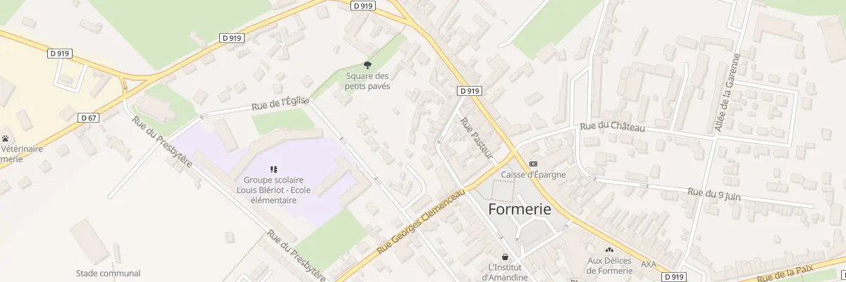 Plan du 5 Rue Maisné à Formerie