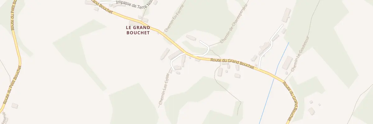 Plan du 10 Rte du Grand Bouchet à Domps