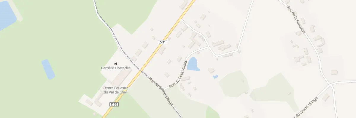 Plan du 6 Rue du Petit Village à La Chapelle-Montmartin