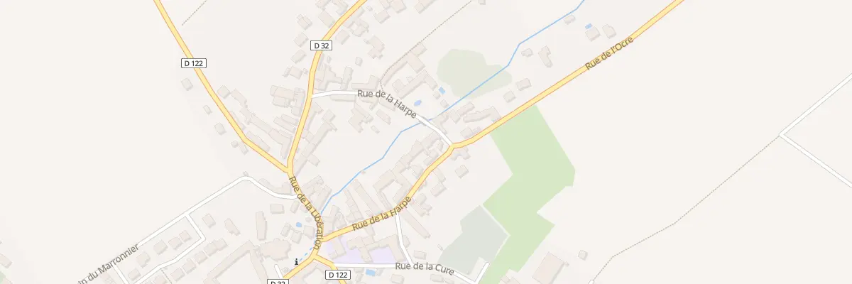 Plan du 15 Rue de la Harpe à Écrosnes