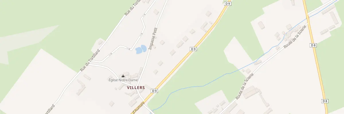 Plan du 5233 Villers à Haudricourt