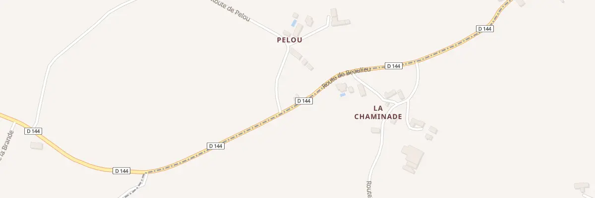 Plan du 5049 Peloux à La Chapelle-aux-Saints