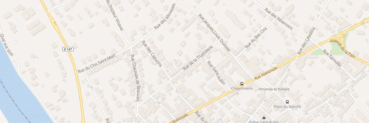 Plan du 21 Rue de la Truanderie à Limay