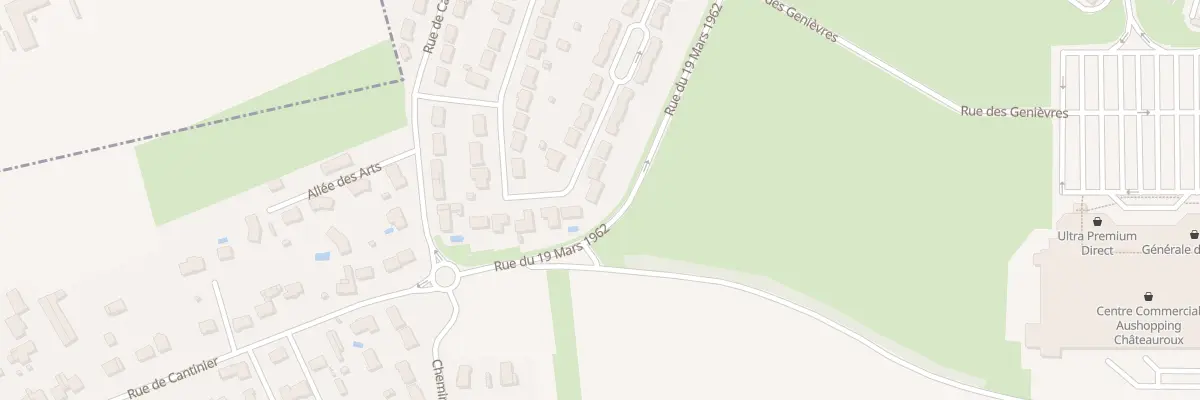 Plan du 36 Rue des Saunées au Poinçonnet