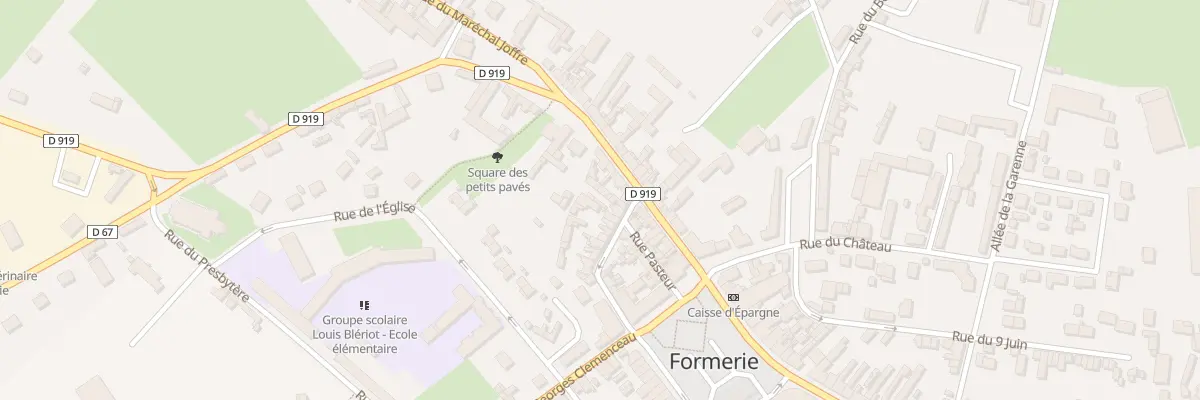 Plan du 19 Rue Maisné à Formerie