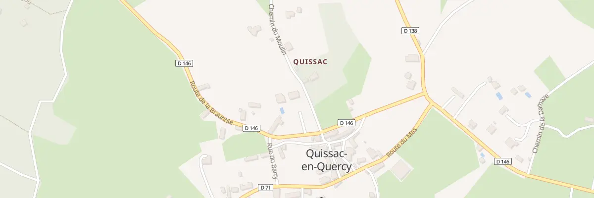 Plan du 65 Che du Moulin à Quissac-en-Quercy