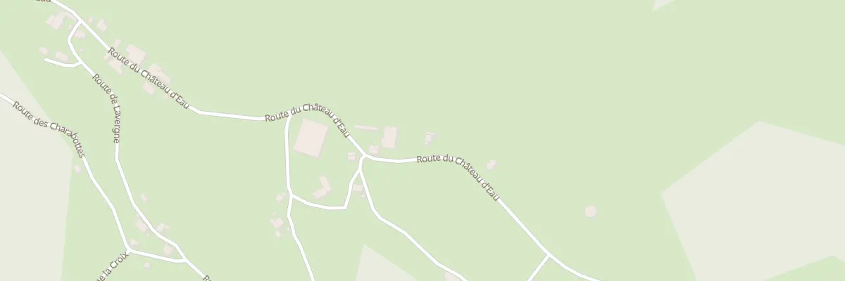 Plan du 1131 Rte du Château d’Eau à Sérilhac