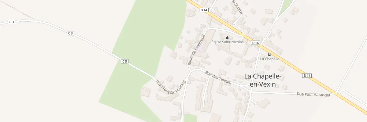 Plan du 22 Rte de Montreuil à La Chapelle-en-Vexin