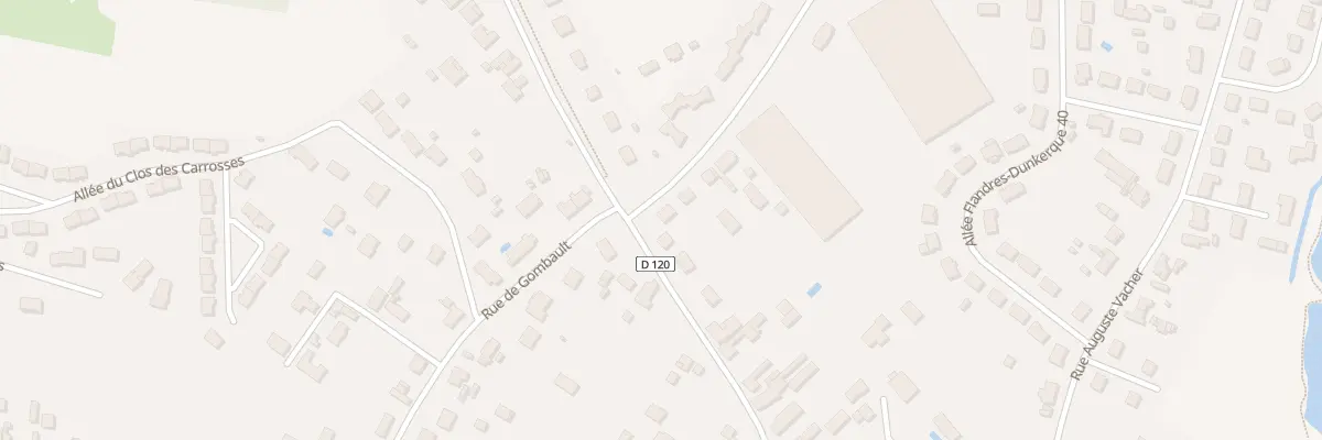 Plan du 27 Rue de Gombault à Romorantin-Lanthenay