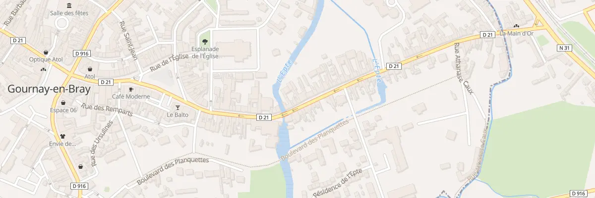 Plan du 69 Rue de Ferrières à Gournay-en-Bray