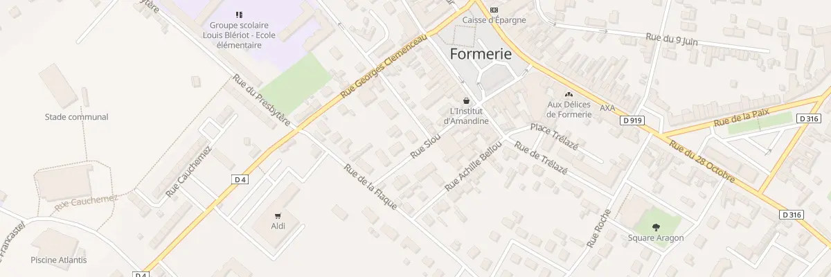 Plan du 2 Rue Siou à Formerie