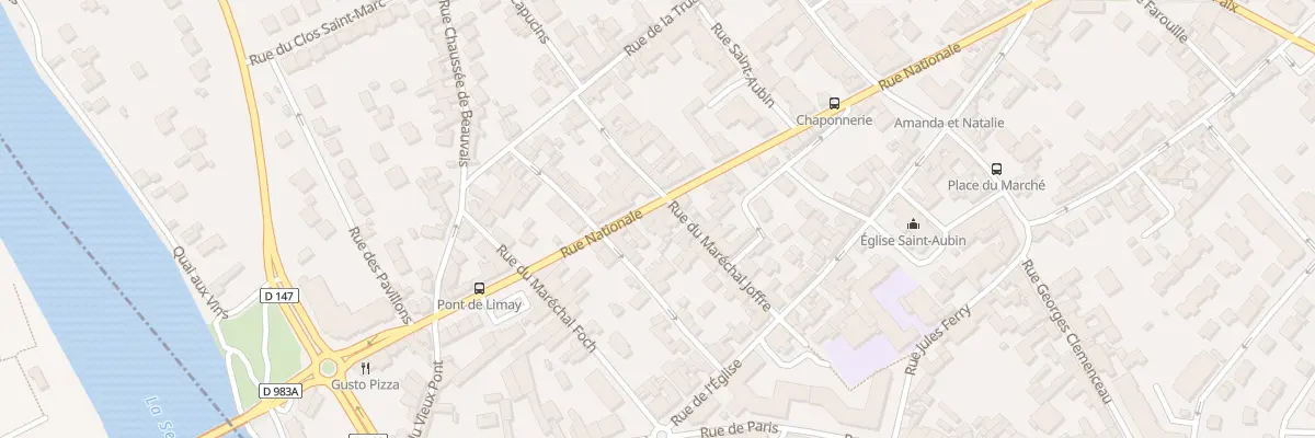 Plan du 34 Rue Nationale à Limay