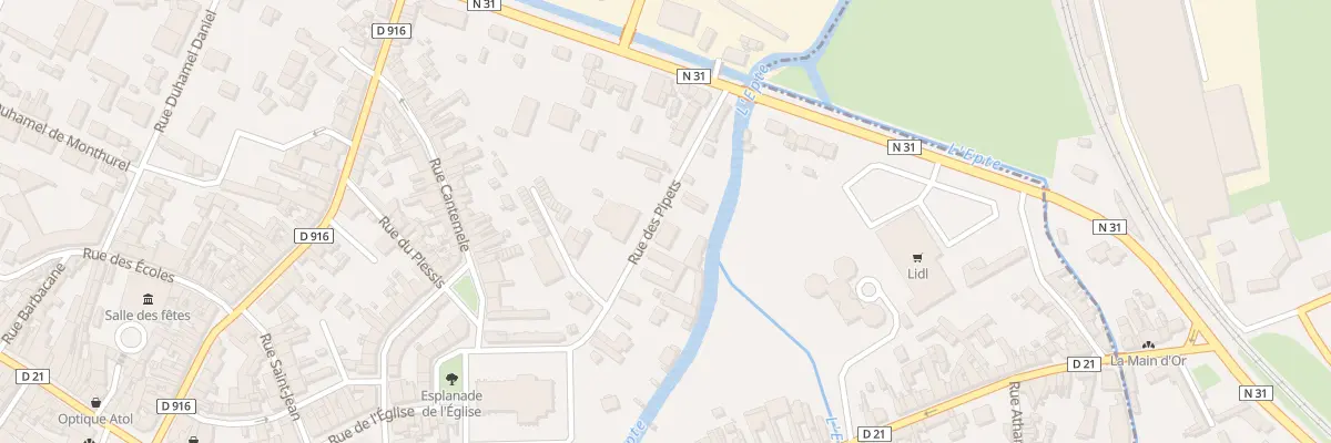 Plan du 20B Rue des Pipets à Gournay-en-Bray