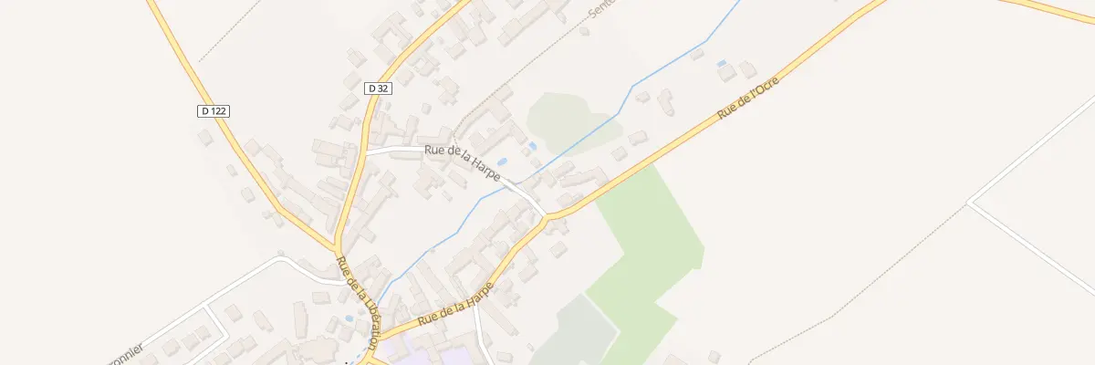 Plan du 24 Rue de la Harpe à Écrosnes