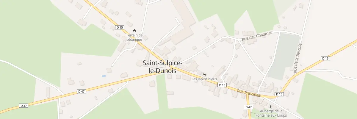 Plan du 4 Pl du Souvenir à Saint-Sulpice-le-Dunois