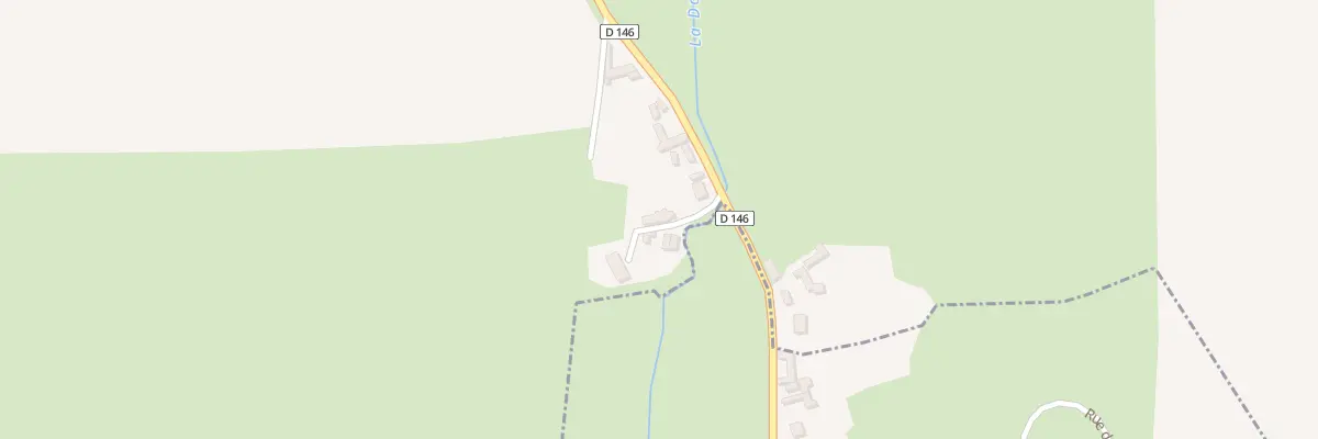 Plan du 2 Imp de la Dordogne à Longvilliers
