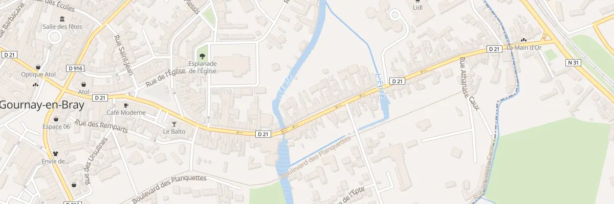 Plan du 73 Rue de Ferrières à Gournay-en-Bray