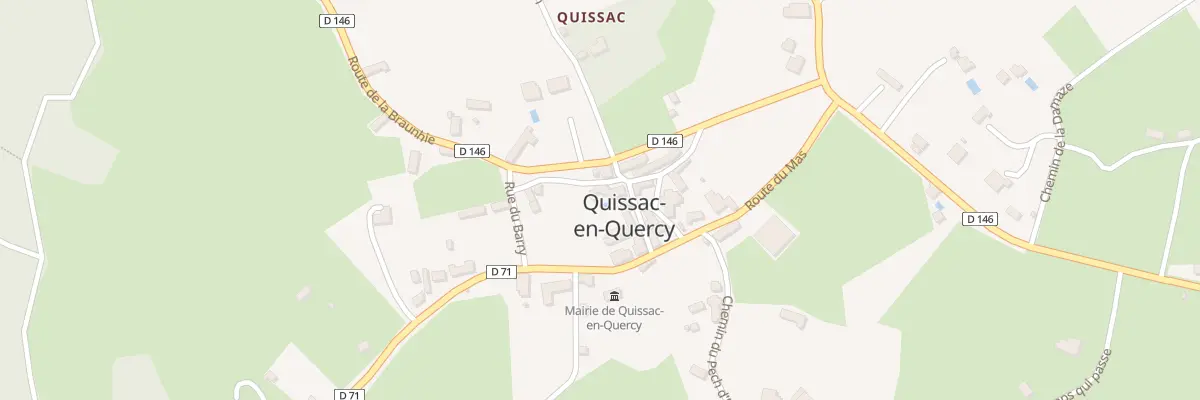 Plan du 5010 Quissac à Quissac-en-Quercy