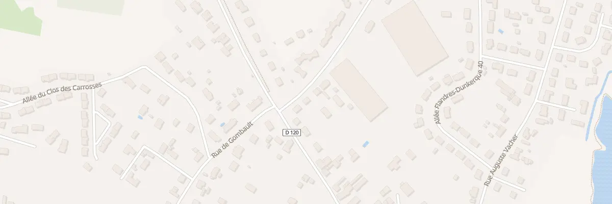 Plan du 29 Rue de Gombault à Romorantin-Lanthenay