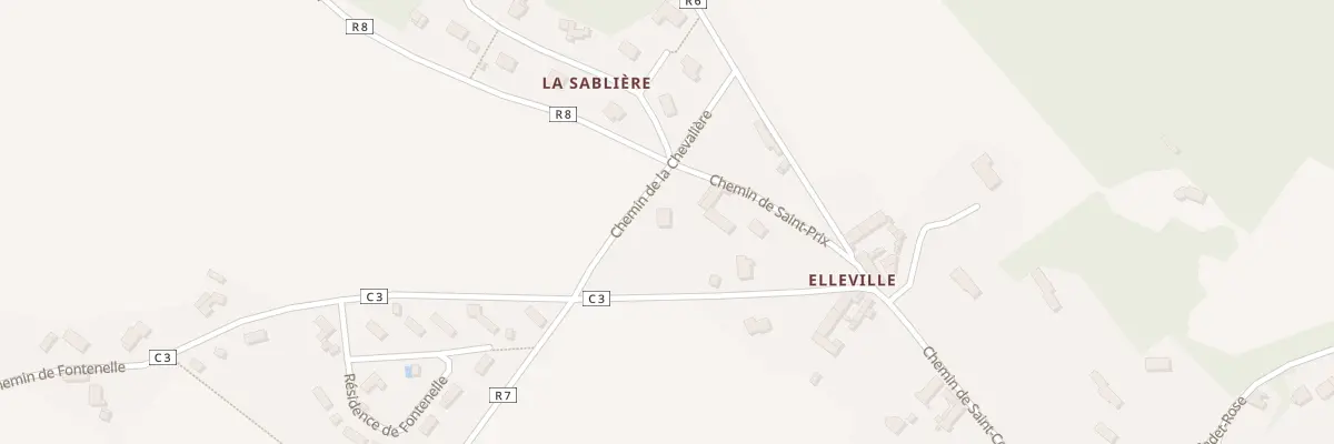 Plan du 4 Che de Chevaliere à Saint-Martin-des-Champs