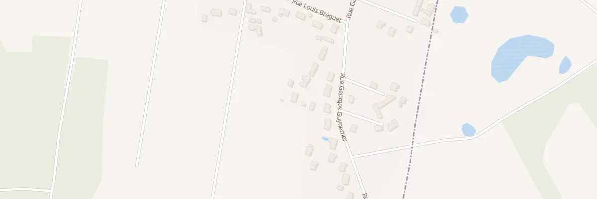 Plan du 1633 Rue Georges Guynemer à Pruniers-en-Sologne