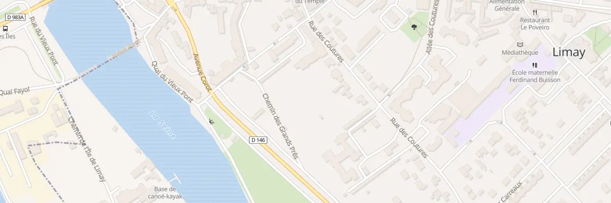 Plan du 10 Rue des Coutures à Limay