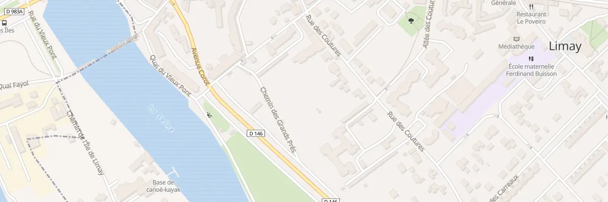 Plan du 12 Rue des Coutures à Limay