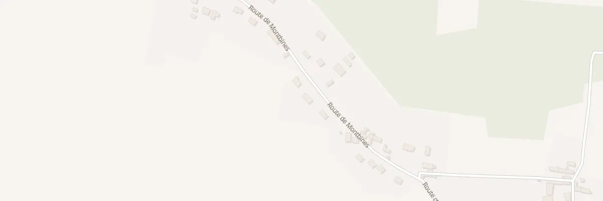Plan du 11 Rte de Montbines à Boury-en-Vexin