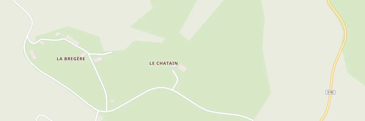 Plan du 5154 Chatain à Saint-Junien-la-Bregère
