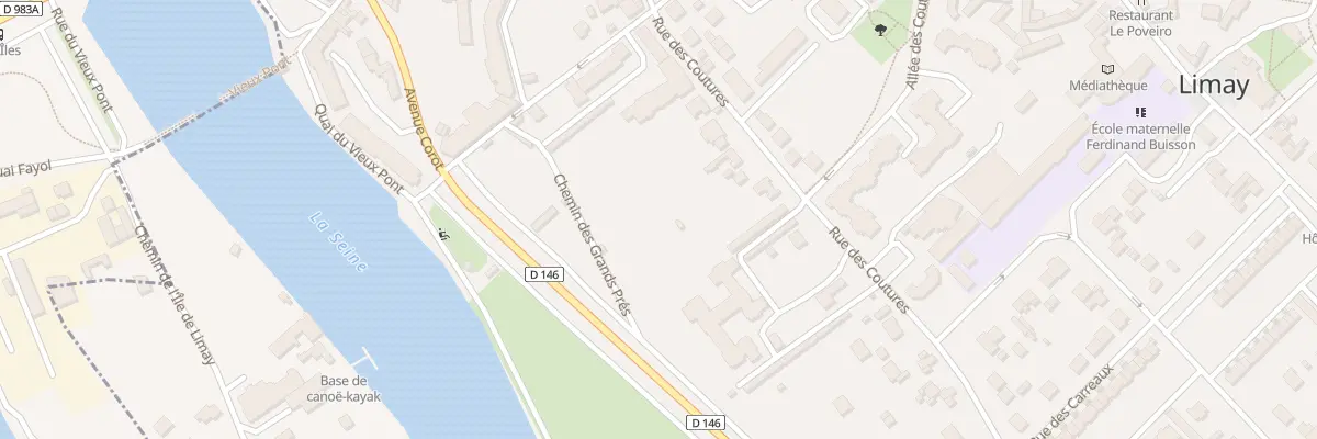 Plan du 14 Rue des Coutures à Limay