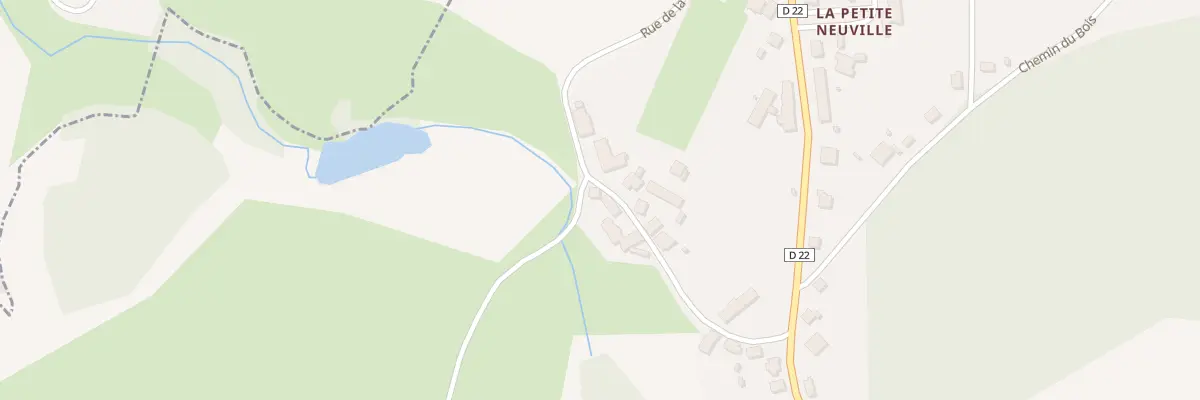 Plan du 53 Rue de la Petite Neuville à Montaigut-le-Blanc