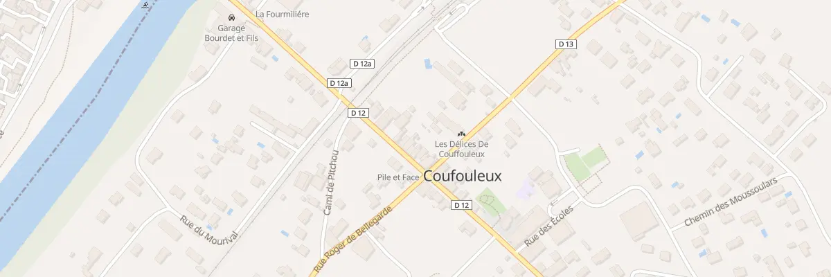 Plan du 5048 Av Jean Berenguier à Coufouleux