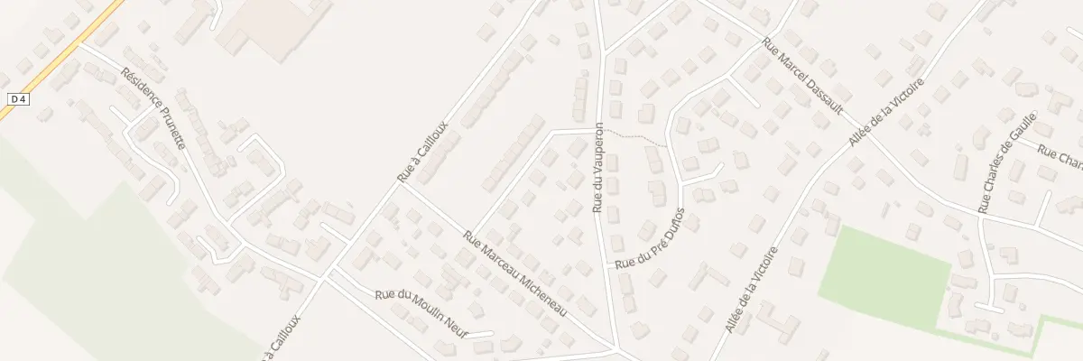 Plan du 3 Rue du Docteur Dubois à Formerie