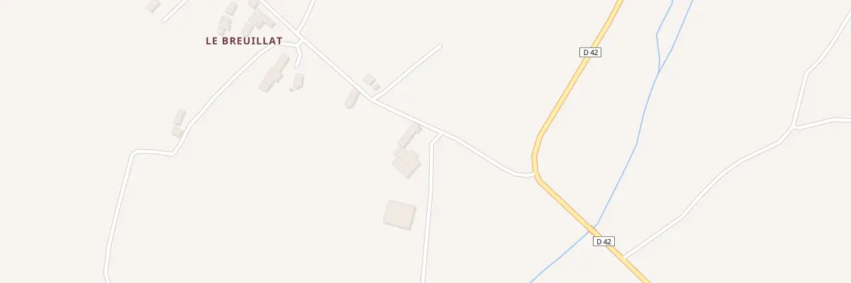 Plan du 1 Le Breuillat à Gournay